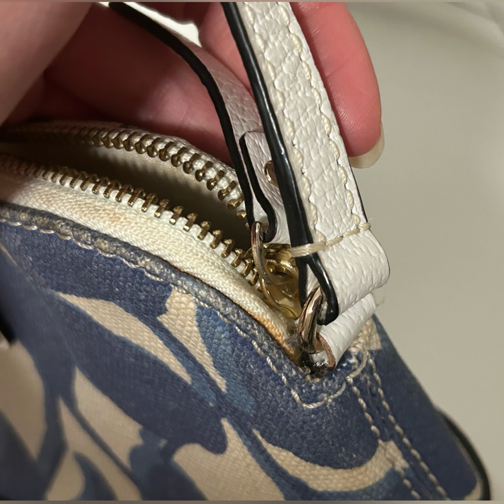 SOLD - Kate Spade Wellesley Leaves Hanna Hyacinth Crossbody - Picture 8 of 11